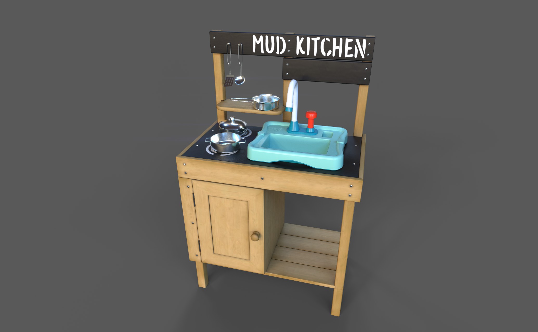 mud kitchen splash